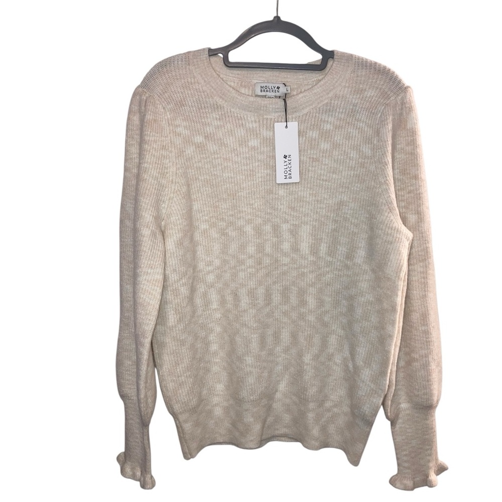 Molly Bracken large NEW sweater